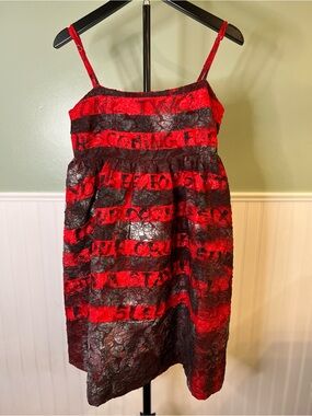 One of a Kind Freddy Krueger Halloween  Costume Dress w/Spaghetti Straps. Size S
